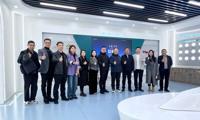 共探陇锡经济合作新机遇，兰州黄河风情线大景区管委会一行来博领集团参观考察
